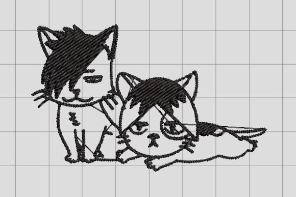 A Close Look at the Cat Embroidery Design for Practical Projects