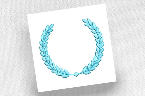 A Designer's Take on the Leaf Wreath Embroidery File