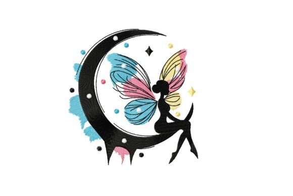 A Professional Look at the Magic Butterfly Fairy Embroidery Design