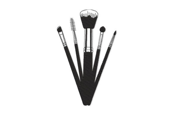A Professional Review of Cosmetics MakeUp Brushes Embroidery