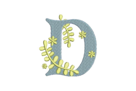 Floral Alphabet D: A Designer's Review for Craft Fair Success