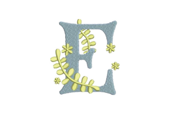 Floral Alphabet E: A Designer's Practical Review