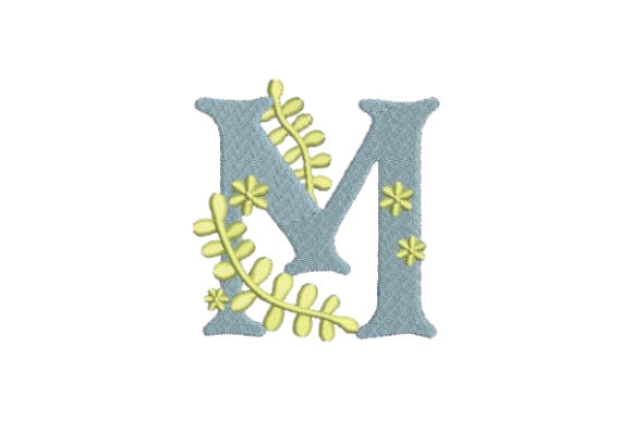 Floral Alphabet M: A Business Asset Review