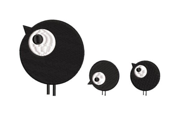 Funny Bird Mother with Chicks Embroidery Design Review