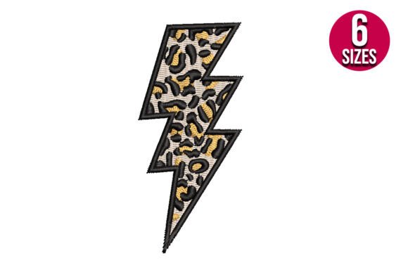 Leopard Print Lightning Bolt: A Bold Apparel Embroider's Review