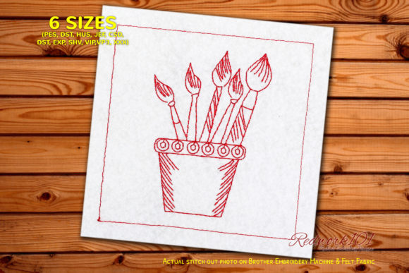 Paint Brushes in Mug Embroidery: A Practical Review for Creatives
